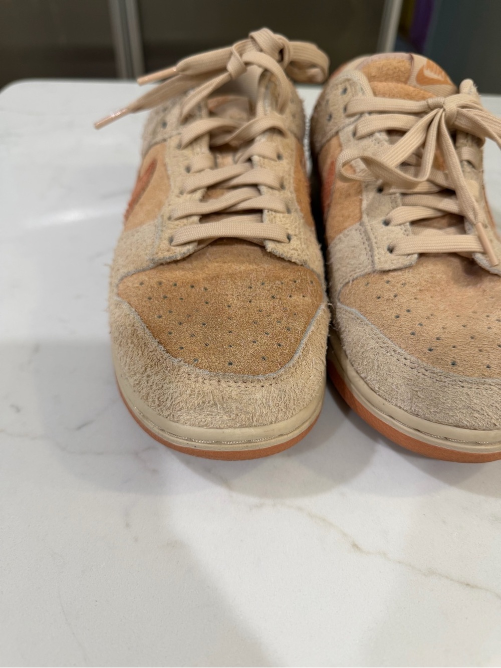 Women's Nike Dunk Low Shimmer/Burnt Sunrise (HF5075 287) - 9 - Picture 4 of 8